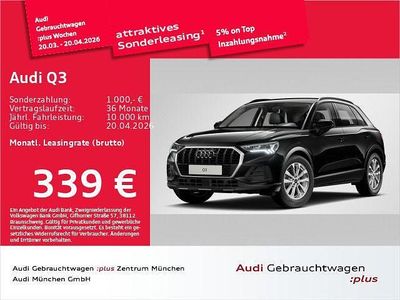 Gebraucht Audi Q3 Ambiente 150 PS (110 kW) 2025 Mythosschwarz metallic SUV