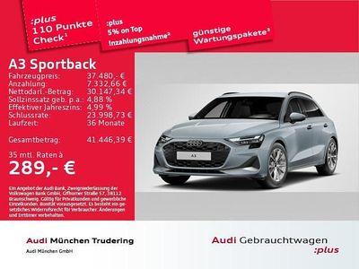 Gebraucht Audi A3 Advanced Plus 150 PS (110 kW) 2025 Grau Limousine