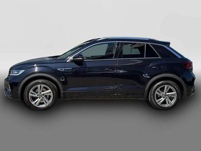 Second-hand VW T-Roc R-line 150 CP (110 kW) 2022 Negru SUV