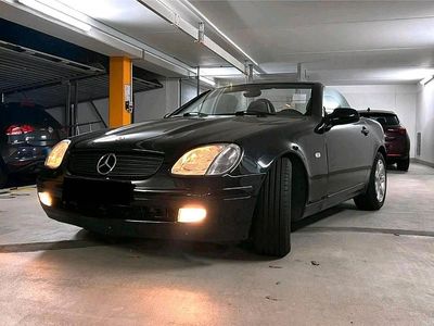 Gebraucht Mercedes SLK200 136 PS (100 kW) 1999 Schwarz Cabrio