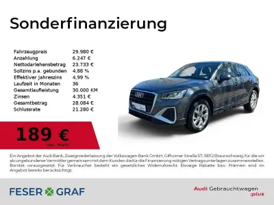 Gebraucht Audi Q2 S-Line 150 PS (110 kW) 2025 Daytonagrau perleffekt SUV
