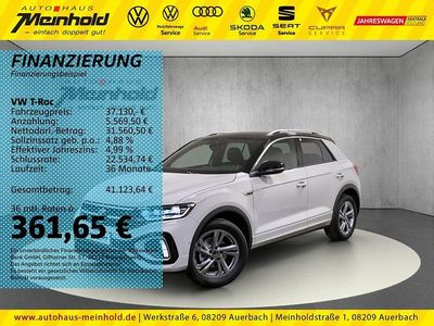 Ascotgrau schwarz Neu 2025 VW T-Roc R-line SUV | 31.888 € (Etwas zu teuer)