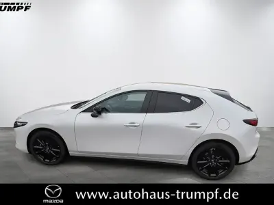 Ny Mazda 3 Homura-Line 140 HK (102 kW) 2025 Hvid Sedan