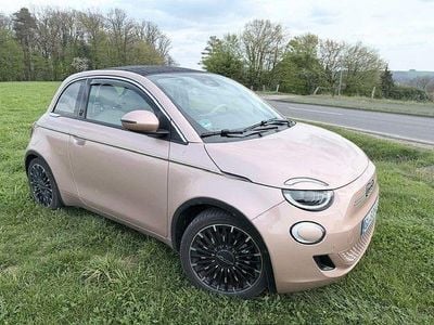 Brugt Fiat 500e La Prima 86 kW (118 HK) 2022 Brun Cabriolet