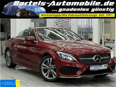 Gebraucht Mercedes C300 AMG line 245 PS (180 kW) 2018 Hyazinthrot  metalliclack Cabrio