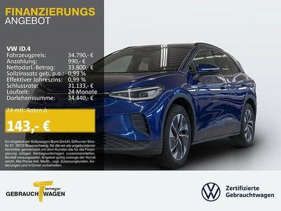 Gebraucht VW ID.4 Pro Performance 150 kW (204 PS) 2023 Blau SUV