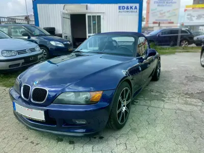 Brugt BMW Z3 Efficient Dynamics 140 HK (102 kW) 1997 Blå Cabriolet