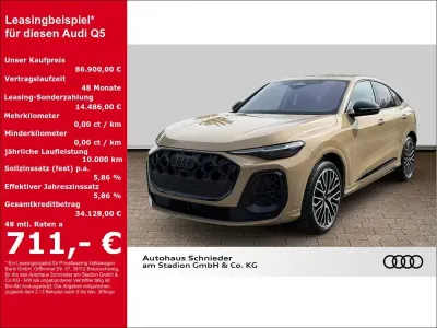 Neu Audi Q5 Sportback Sport 204 PS (150 kW) 2026 Gold SUV