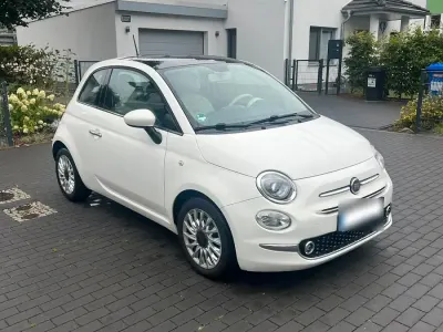 Gebraucht Fiat 500 Lounge 86 PS (63 kW) 2016 Weiß Kleinwagen