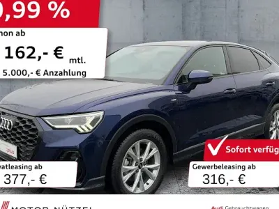 Gebraucht Audi Q3 Sportback S-Line 150 PS (110 kW) 2025 Blau SUV
