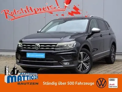 Gebraucht VW Tiguan Allspace Pro 220 PS (161 kW) 2019 Deep black perleffekt SUV