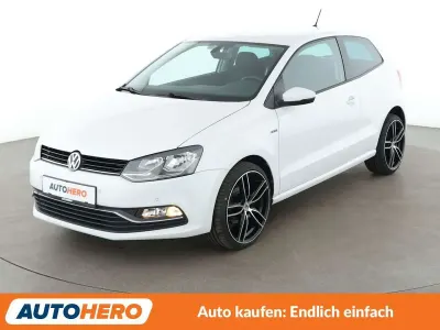 Gebraucht VW Polo LOUNGE 90 PS (66 kW) 2015 Pure white Kleinwagen