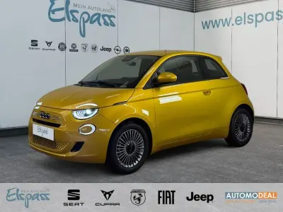 Nowe Fiat 500 65 KM (47 kW) 2026 Żółty