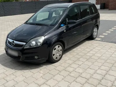 Gebraucht Opel Zafira 150 PS (110 kW) 2007 Schwarz Van / Kleinbus
