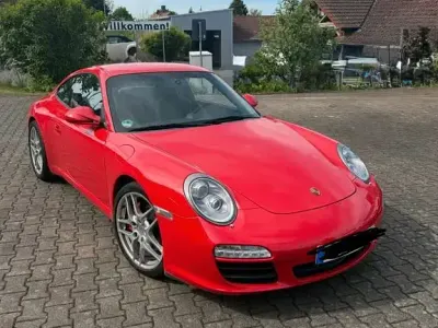 Brugt Porsche 911 Carrera S 385 HK (283 kW) 2009 Rød