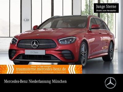 Rot Gebraucht 2023 Mercedes E300 AMG Limousine | 41.990 € (Superpreis)