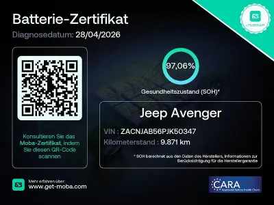 Begagnad Jeep Avenger EV Longitude 114 kW (156 HK) 2023 Svart SUV