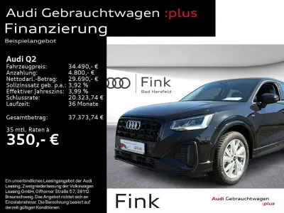 Gebraucht Audi Q2 S-Line 150 PS (110 kW) 2025 Schwarz SUV