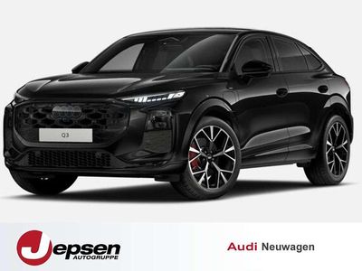 Mythosschwarz metallic Neu 2025 Audi Q3 Sportback Sport SUV | 63.460 € (Etwas zu teuer)