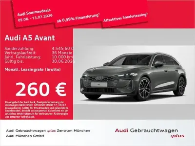 Gebraucht Audi A5 Advanced 150 PS (110 kW) 2025 Chronosgrau metallic Kombi