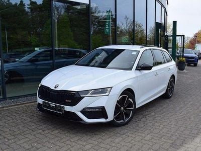 Brugt Skoda Octavia RS 200 HK (147 kW) 2023 Hvid Stationcar