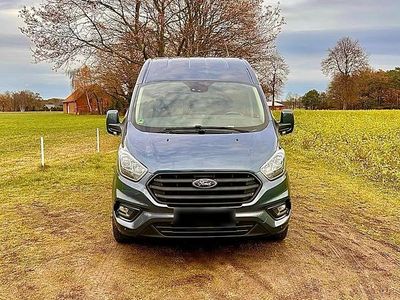 Usata Ford Transit 130 CV (95 kW) 2018 Blu Monovolume