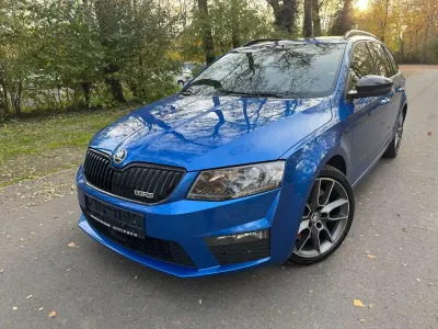 Occasion Skoda Octavia RS 184 ch (135 kW) 2015 Bleue Break