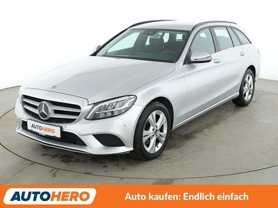 Begagnad Mercedes C220 194 HK (142 kW) 2019 Grå Kombi