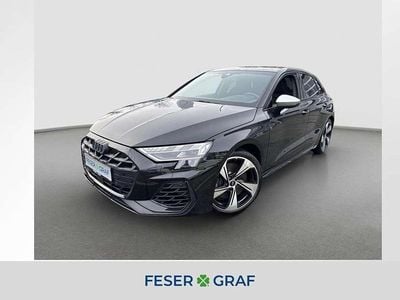 Mythosschwarz metallic Gebraucht 2024 Audi S3 Ambiente Limousine | 39.980 € (Superpreis)