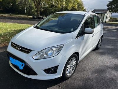 Gebraucht Ford C-MAX Titanium 140 PS (102 kW) 2014 Weiß Van / Kleinbus