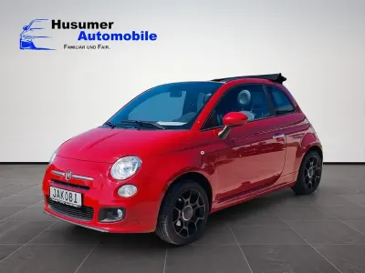 Gebraucht Fiat 500S Sport 69 PS (50 kW) 2015 Rosso corsa/sfrontato/argilla/pa (metallic) Cabrio