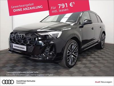 Schwarz Neu 2025 Audi Q7 S-Line SUV | 96.380 € (Fairer Preis)