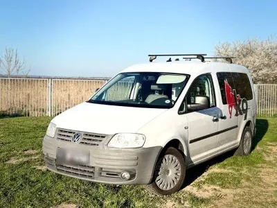 Gebraucht VW Caddy Maxi 156 PS (114 kW) 2010 Weiß Van / Kleinbus