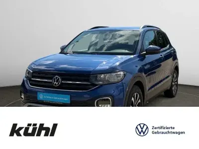 Gebraucht VW T-Cross Active 110 PS (80 kW) 2021 Reef blue metallic SUV
