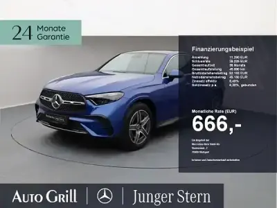 Gebraucht Mercedes GLC300 269 PS (197 kW) 2024 Metalliclack spektralblau SUV