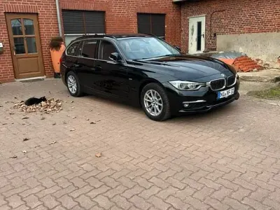 Gebraucht BMW 320 Luxury Line 190 PS (139 kW) 2017 Schwarz Kombi