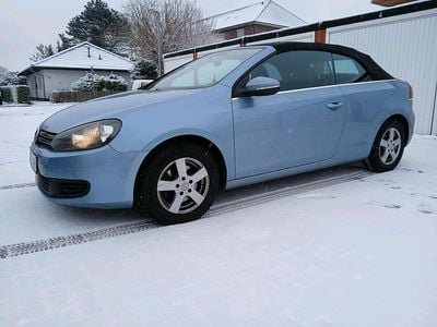Gebraucht VW Golf Cabriolet 105 PS (77 kW) 2012 Blau Cabrio