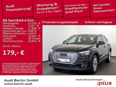Audi Q4 Sportback e-tron