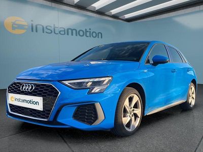 Blau Gebraucht 2023 Audi A3 Sportback e-tron Kleinwagen | 28.249 € (Fairer Preis)