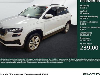 Weiß Gebraucht 2025 Skoda Karoq Selection SUV | 31.777 € (Fairer Preis)
