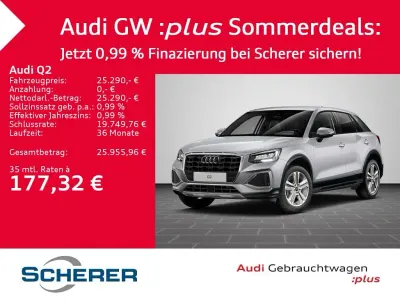 Gebraucht Audi Q2 Advanced Plus 116 PS (85 kW) 2025 Florettsilber metallic (metallic) SUV