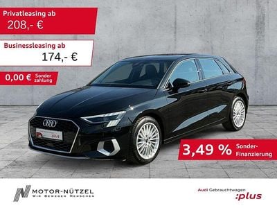Gebraucht Audi A3 Advanced 150 PS (110 kW) 2024 Schwarz Limousine