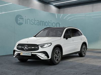 gebraucht Mercedes 200 GLC4M AMG+NIGHT+AHK+PANO+DISTR+KAMERA+AMBI+