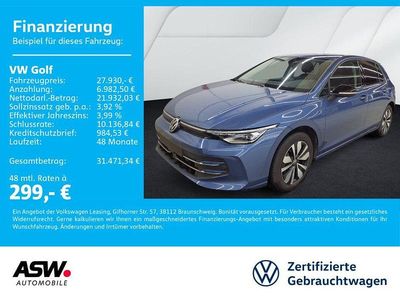 Usata VW Golf VIII Goal 150 CV (110 kW) 2025 Blu Berlina