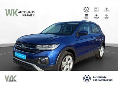 Blau Gebraucht 2023 VW T-Cross Style SUV | 27.990 € (Teuer)