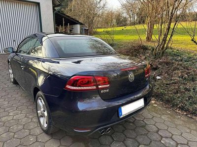 Gebraucht VW Eos Sportline 122 PS (89 kW) 2012 Blau Cabrio