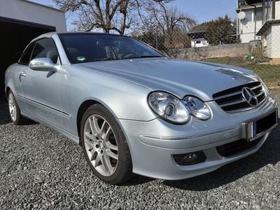 Gebraucht Mercedes CLK350 Elegance 272 PS (200 kW) 2008 Blau Cabrio