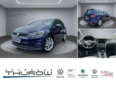 Gebraucht VW Golf VII Highline 131 PS (96 kW) 2018 Atlantik blue metallic Limousine