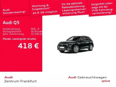Gebraucht Audi Q5 Ambiente 163 PS (119 kW) 2022 Mythosschwarz metallic SUV