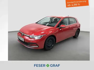 Second-hand VW Golf VIII Style 204 CP (150 kW) 2022 Roșu Berlinǎ